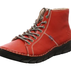 Rieker Schnürstiefelette rot Hot