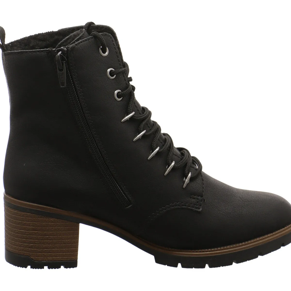 Rieker Schnürstiefelette schwarz Sale