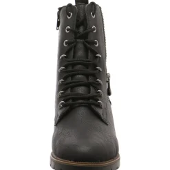 Rieker Schnürstiefelette schwarz Sale