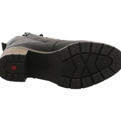 Rieker Schnürstiefelette schwarz Sale