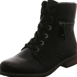 Rieker Schnürstiefelette schwarz Hot