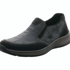 Rieker Slipper schwarz Outlet