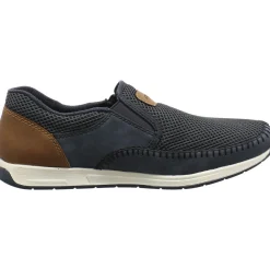 Rieker Slipper blau