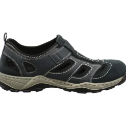 Rieker Slipper blau Outlet