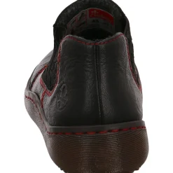 Rieker Slipper schwarz Outlet