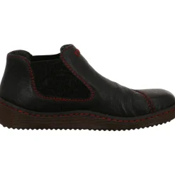 Rieker Slipper schwarz Outlet