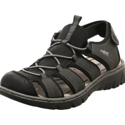 Rieker Slipper schwarz