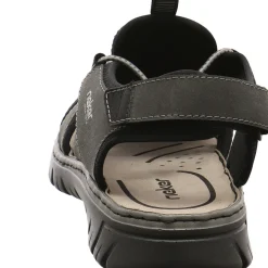 Rieker Slipper schwarz