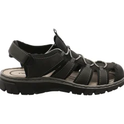 Rieker Slipper schwarz