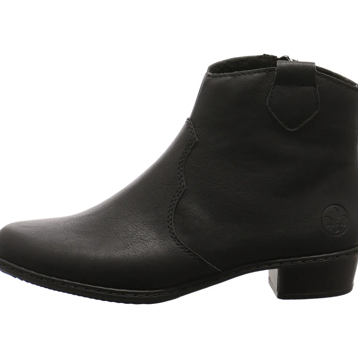 Rieker Stiefelette schwarz
