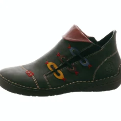 Rieker Stiefelette grün Clearance