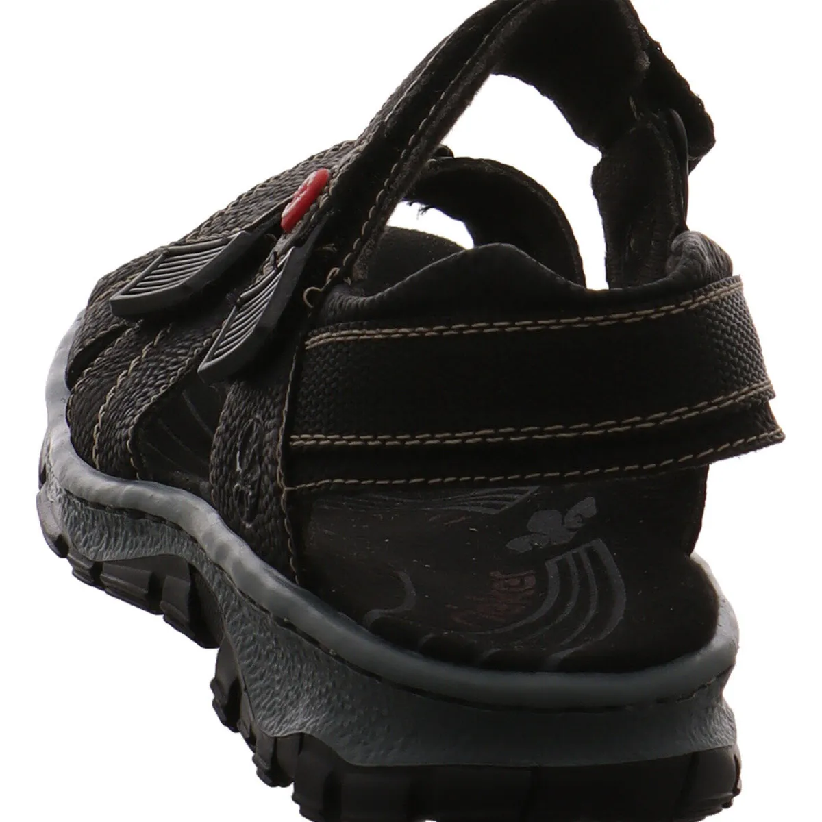 Rieker Trekkingsandale schwarz