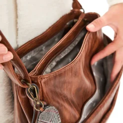 Rieker Umhängetasche braun Hot