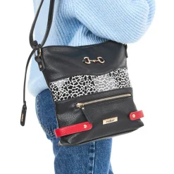 Rieker Umhängetasche schwarz