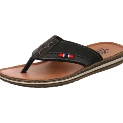 Rieker Zehentrenner schwarz Clearance