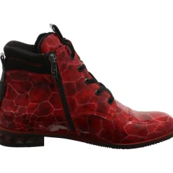 Simen Schnürstiefelette rot Best