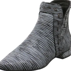 Simen Stiefelette schwarz/weiß Best