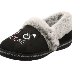 Skechers Hausschuh Bobs too Cozy - Meow Pajamas schwarz Sale