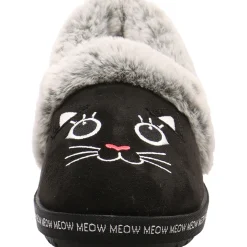 Skechers Hausschuh Bobs too Cozy - Meow Pajamas schwarz Sale
