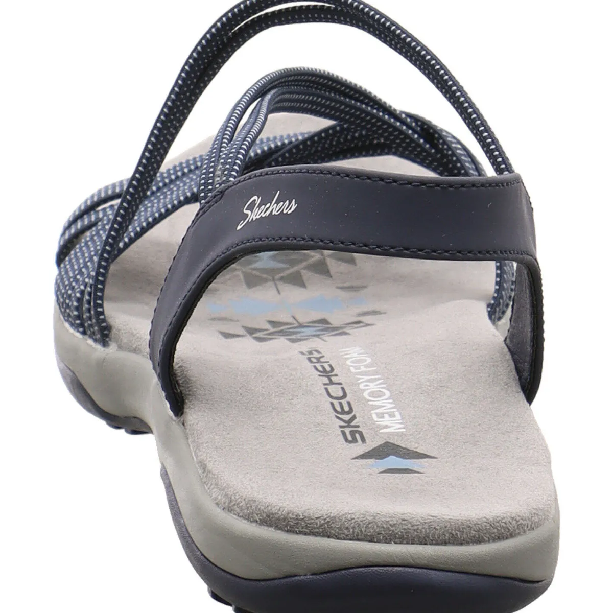 Skechers Sandale Reggae Slim - Turn it Up blau Hot