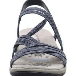 Skechers Sandale Reggae Slim - Turn it Up blau Hot