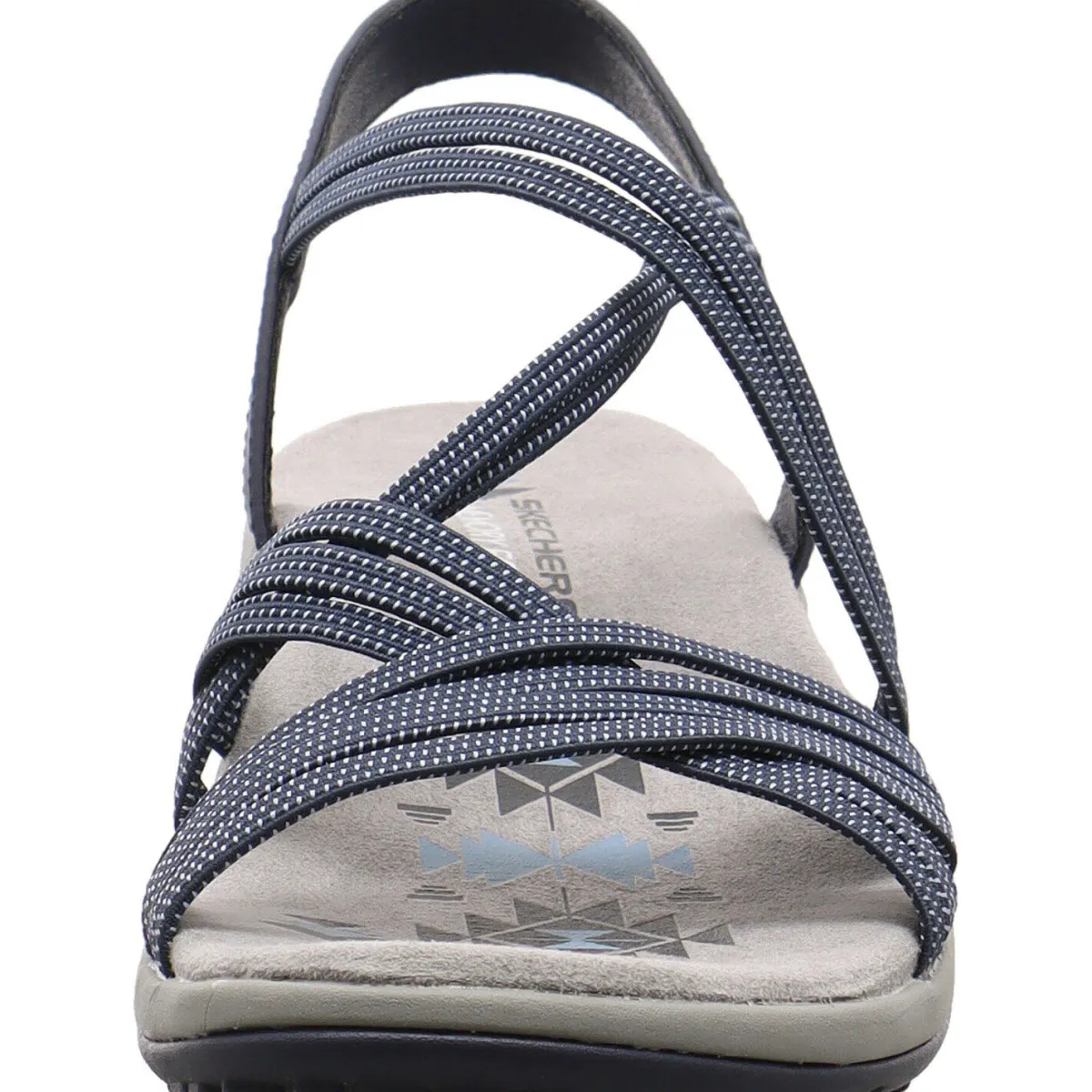 Skechers Sandale Reggae Slim - Turn it Up blau Hot