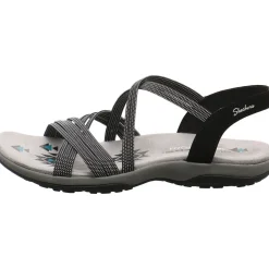 Skechers Sandale Reggae Slim - Turn it Up schwarz Online