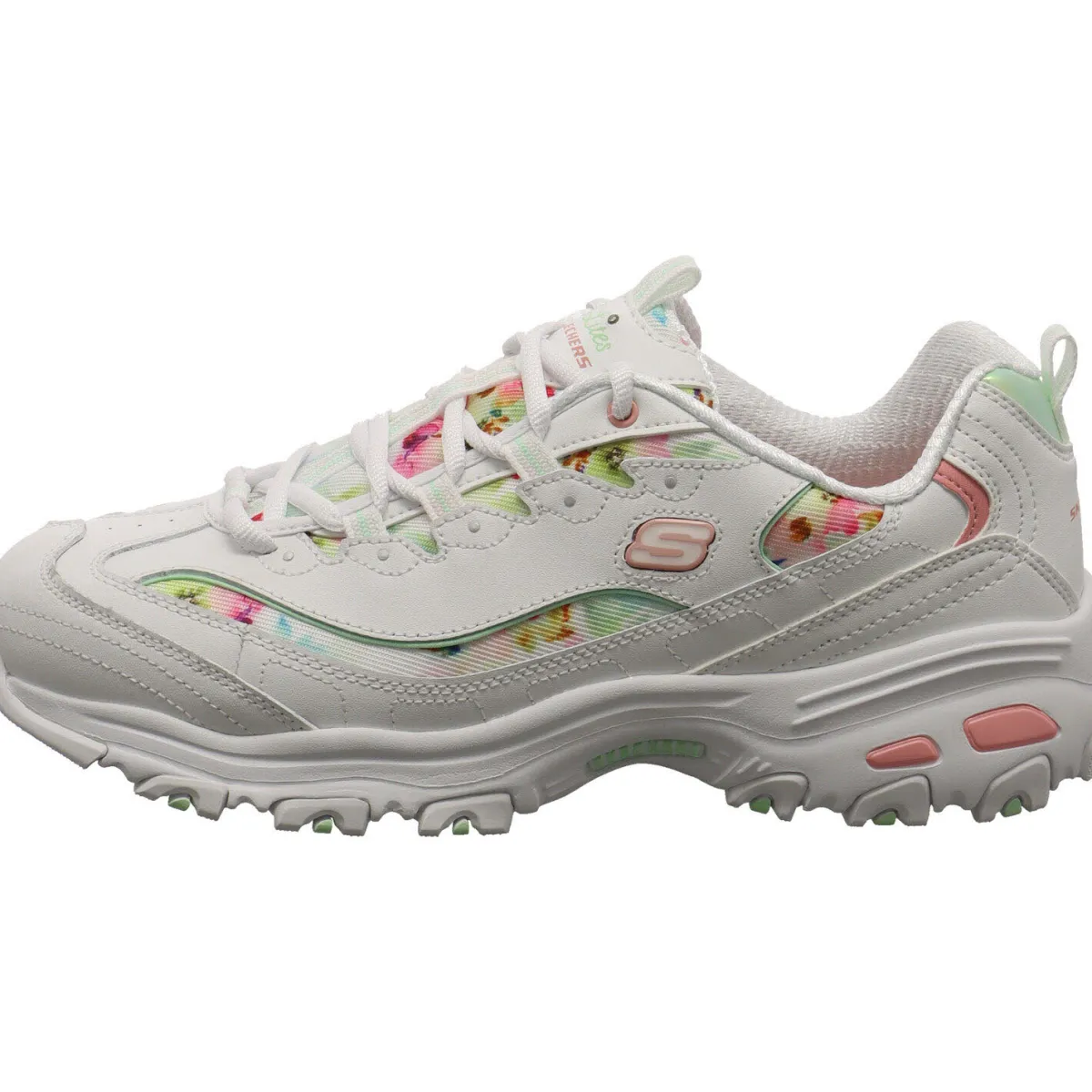 Skechers Sneaker low D'lites blooming fields weiß Hot