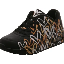 Skechers Sneaker low Uno - Metallic Love schwarz Hot