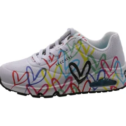 Skechers Sneaker low Uno - Spread the Love weiß Discount