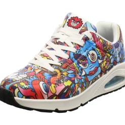 Skechers Sneaker low Uno - Color Doodle mehrfarbig Outlet