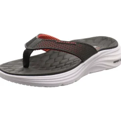 Skechers Zehentrenner Vapor Foam Sandal Sayto schwarz Discount