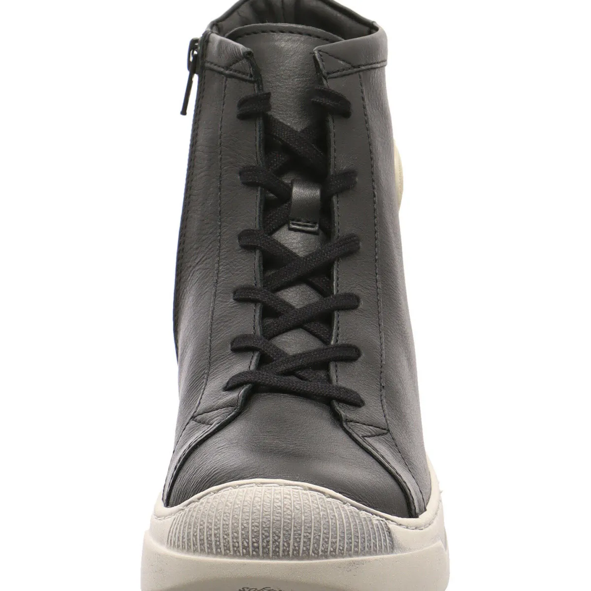 Softinos Schnürboot schwarz