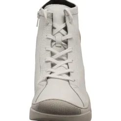 Softinos Schnürschuh weiß