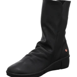 Softinos Stiefel Rott schwarz Clearance