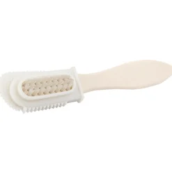 Solitaire Rauleder-Bürste Combi Brush Nylon weiß Outlet