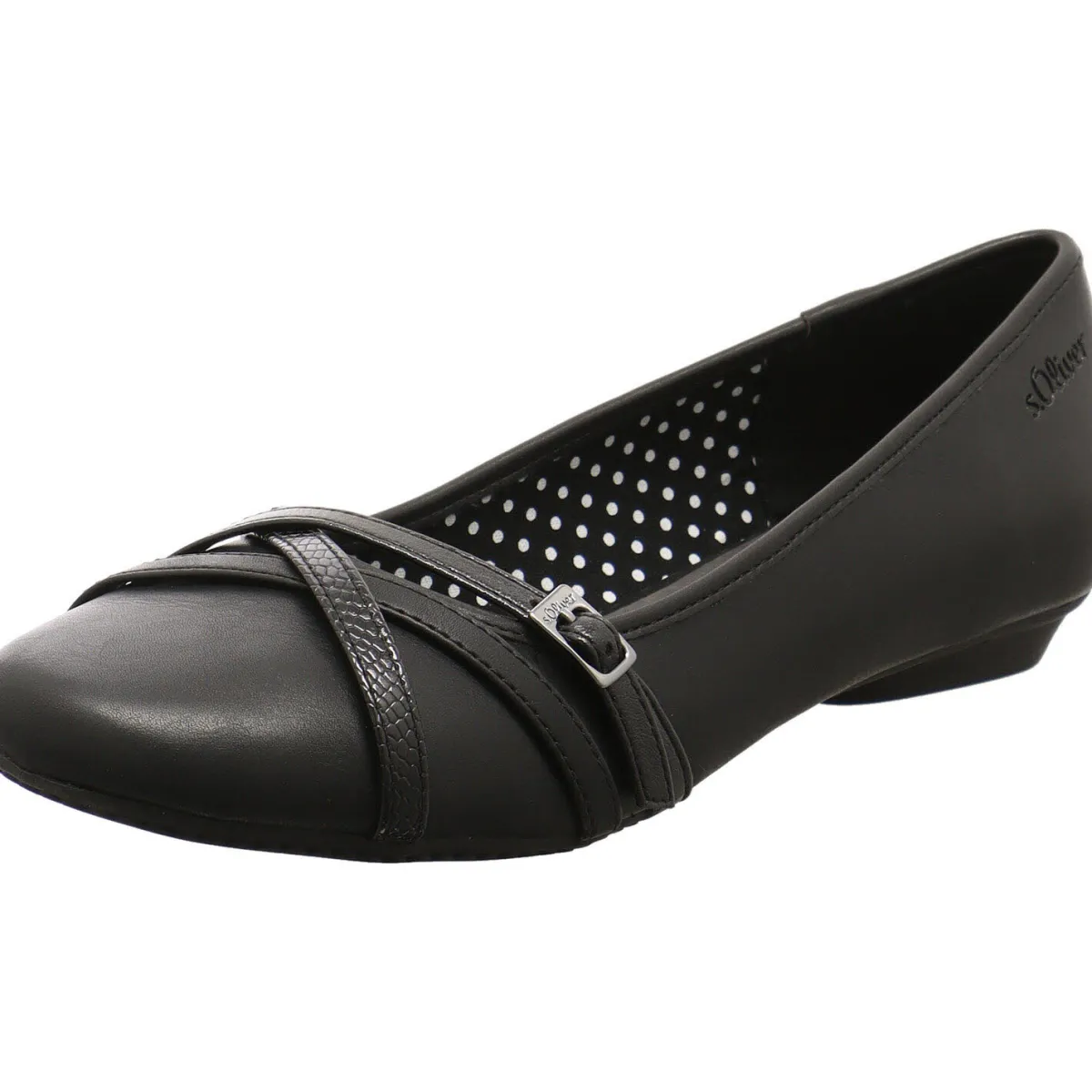 s.Oliver Ballerina schwarz Discount