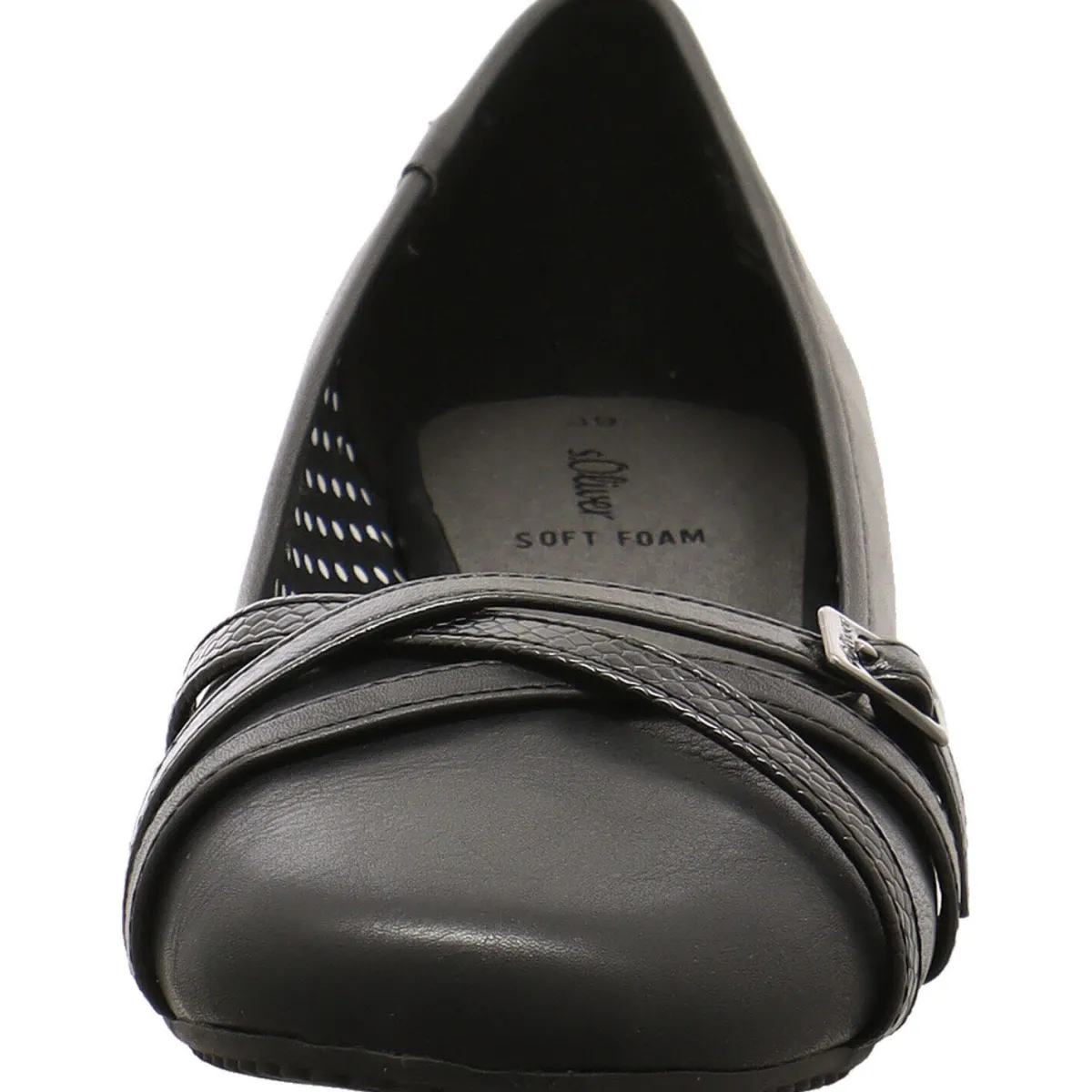 s.Oliver Ballerina schwarz Discount