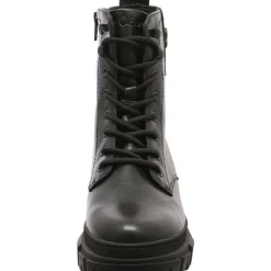 s.Oliver Schnürboot schwarz Clearance