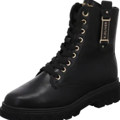 s.Oliver Schnürboot schwarz Clearance