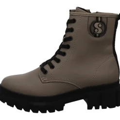 s.Oliver Schnürboot beige