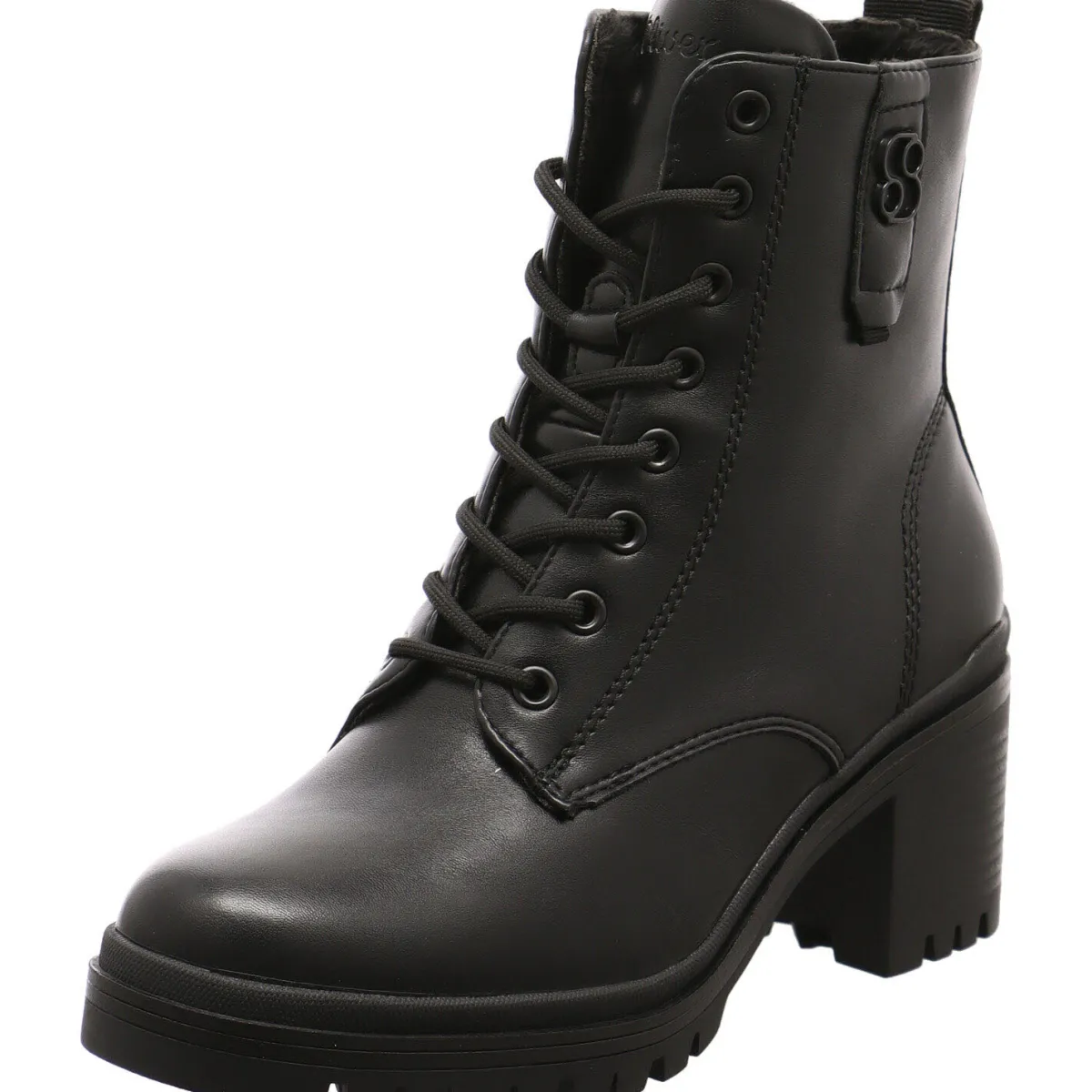 s.Oliver Schnürstiefelette schwarz Outlet