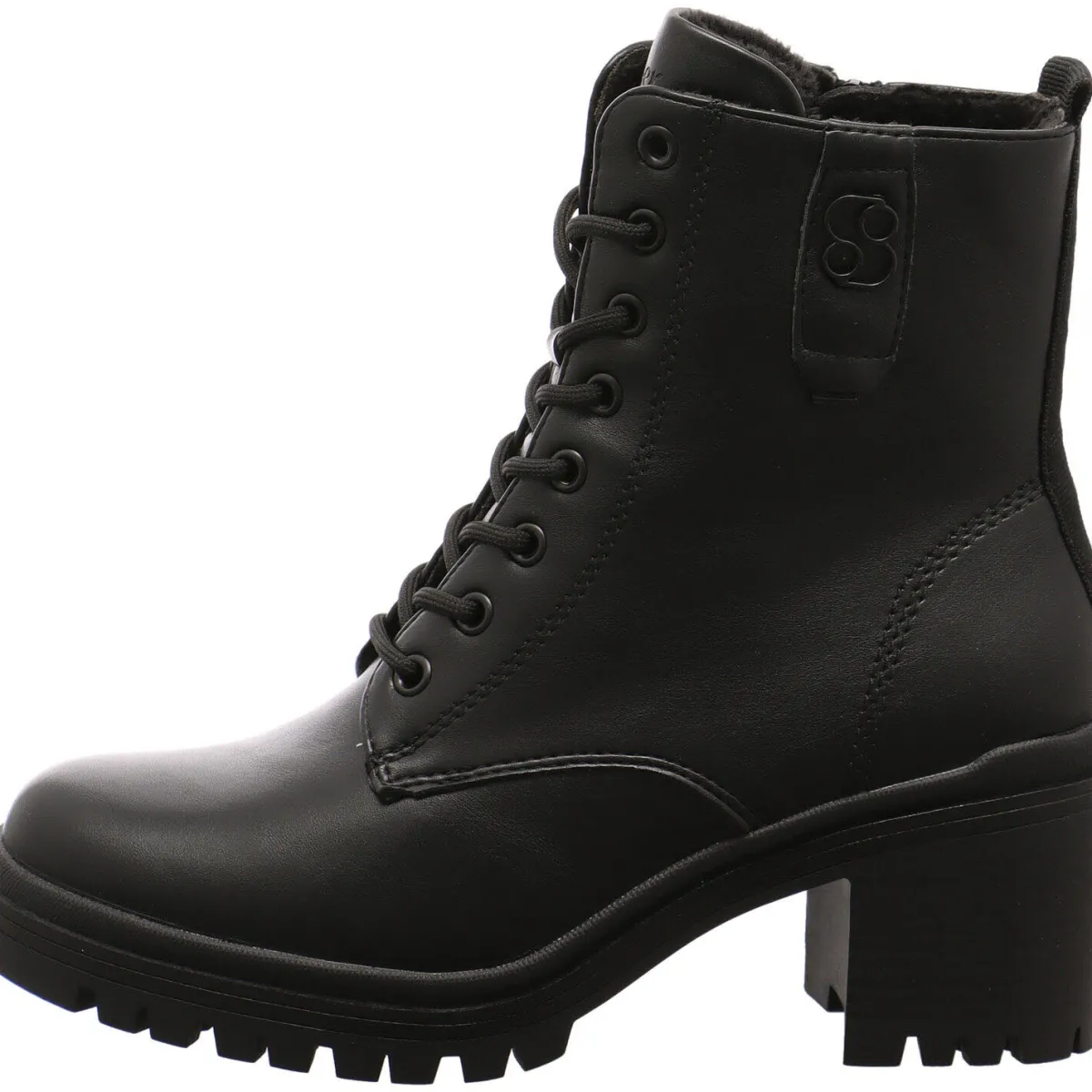 s.Oliver Schnürstiefelette schwarz Outlet