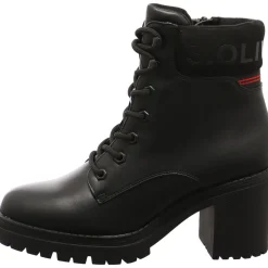 s.Oliver Schnürstiefelette schwarz Online