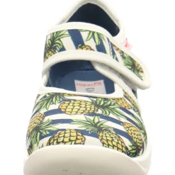 Superfit Hausschuh Bubble blau