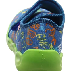 Superfit Hausschuh Bubble blau