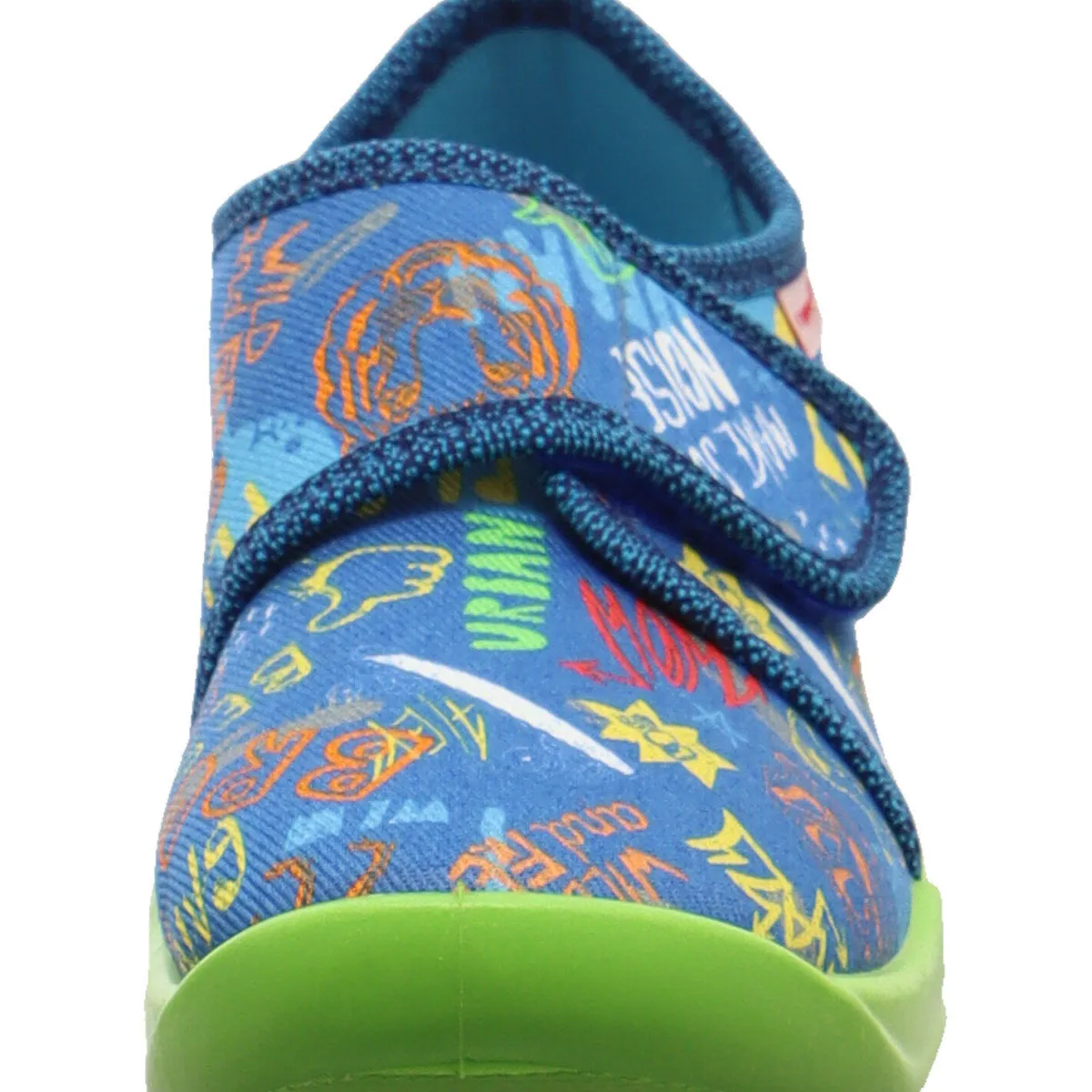 Superfit Hausschuh Bubble blau