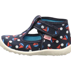 Superfit Hausschuh SPOTTY blau Discount