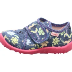 Superfit Hausschuh Spotty blau Hot