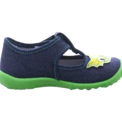 Superfit Hausschuh Spotty blau